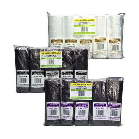 Biodegradable-bags-refuse-clear-black-bales-of-5-packs Biodegradable-bags-refuse-clear-black-bales-of-5-packs