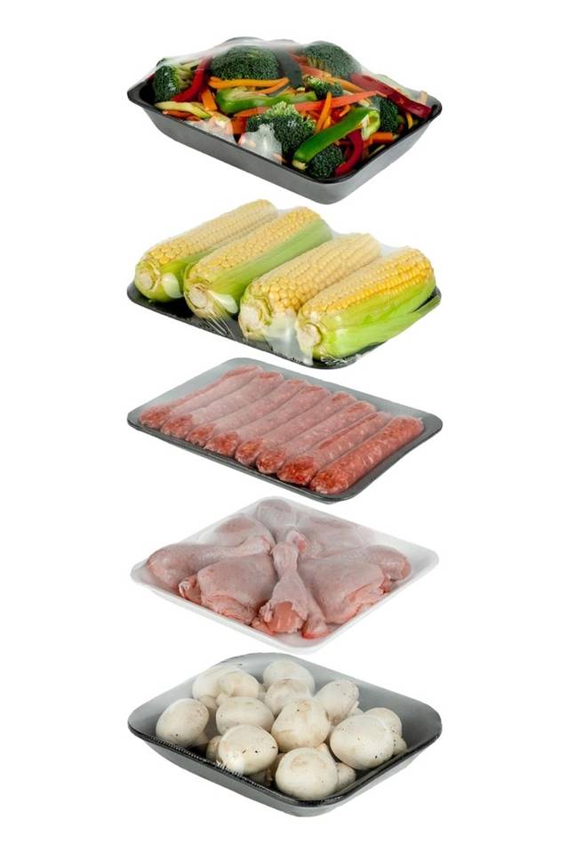 Polystyrene-foam-trays-vegetables-corn-sausage-chicken-mushrooms-variety Polystyrene-foam-trays-vegetables-corn-sausage-chicken-mushrooms-variety