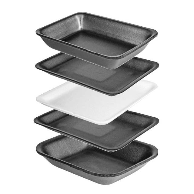 The-polystyrene-foam-trays-various-white-black The-polystyrene-foam-trays-various-white-black