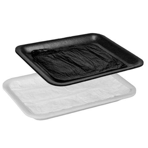Black and White Tray Liners Black and White Tray Liners