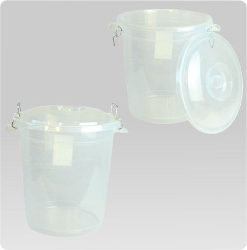 See-Through Lock Bin with Clips - 22L See-Through Lock Bin with Clips - 22L