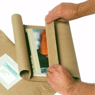 protective packaging sfk single face kraft corrugated around object protective packaging sfk single face kraft corrugated around object