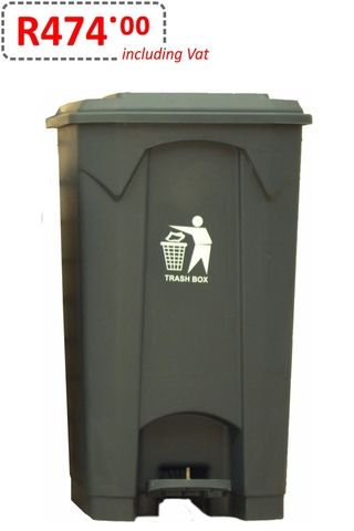 100L Pedal Bin 100L Pedal Bin 49 x 47 x 84cm