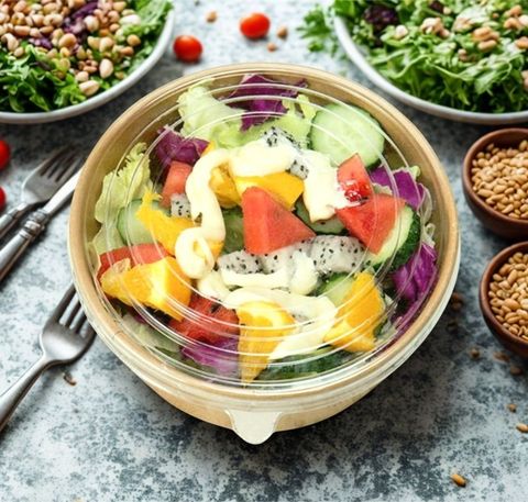 Bio-bowl-kraft-with-lid-fresh-food Bio-bowl-kraft-with-lid-fresh-food