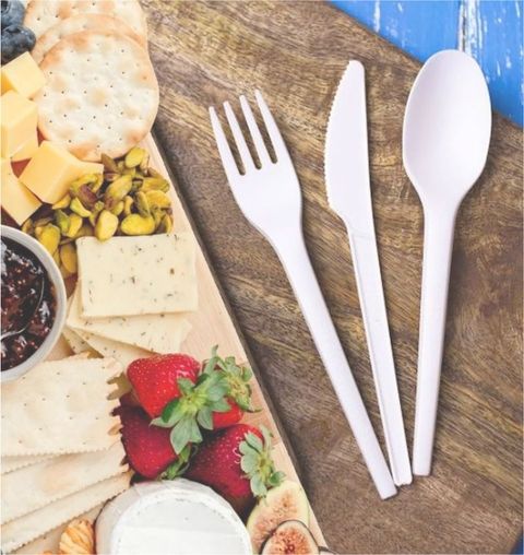 Bio-cpla-cutlery-and-board Bio-cpla-cutlery-and-board
