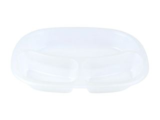 the-meal-tray-oval-clear-3-division-t1025 the-meal-tray-oval-clear-3-division-t1025