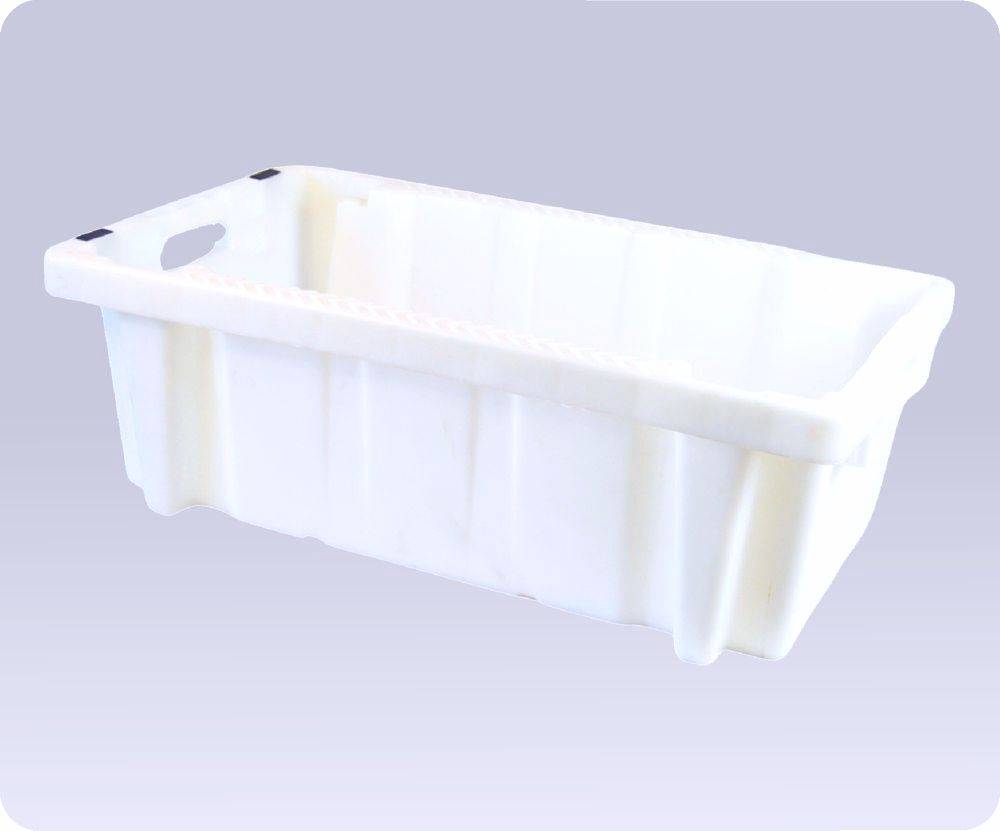 The-stackable-white-fish-crate-heavy-duty-solid-base-and-sides The-stackable-white-fish-crate-heavy-duty-solid-base-and-sides