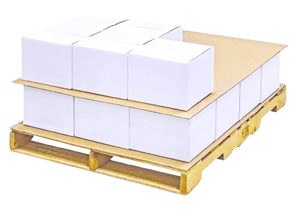 Protective-packaging-cardboard-pallet-sheet-kraft-showing-a-load-on-pallet Protective-packaging-cardboard-pallet-sheet-kraft-showing-a-load-on-pallet