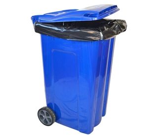 Black-refuse-bag-in-blue-wheelie-bin Black-refuse-bag-in-blue-wheelie-bin