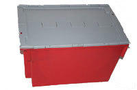 CRATE AM64/361SOLID CRATE BOX WITH HINGED LID:600x400x360mmAGRICULTURE/MEAT/GENERAL