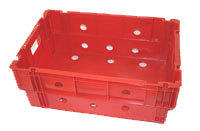 CRATE AM72BSOLID WITH AIR HOLES:600x400x240mmBANANA BOXSTACK - 8 FULL, 15 NESTINGCapacity - 30kg